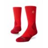 Chaussettes Stance Icon Hoops Crew -Basketball Produits Magasin a557a20ihc red 0