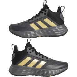 Chaussures Indoor Enfant Adidas Ownthegame 2.0 -Basketball Produits Magasin adidas gz3381 10 footwear photography mirrored pair view white 000