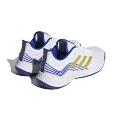 Chaussures Indoor Adidas Novaflight Primegreen 21 Chaussures Indoor Adidas Novaflight Primegreen -Basketball Produits Magasin adidas hq3514 7 footwear photography back lateral top view white