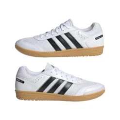Chaussures Indoor Adidas Spezial Light -Basketball Produits Magasin adidas hq3518 10 footwear photography mirrored pair view white