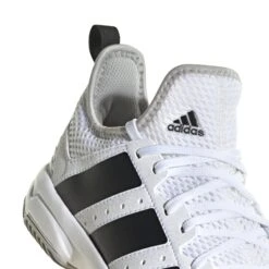 Chaussures Indoor Enfant Adidas 75 Stabil 14 Chaussures Indoor Enfant Adidas 75 Stabil -Basketball Produits Magasin adidas hr0247 8 footwear photography detail view 1 white 000