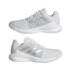 Chaussures Indoor Femme Adidas Crazyflight 22 Chaussures Indoor Femme Adidas Crazyflight -Basketball Produits Magasin adidas hr0635 10 footwear photography mirrored pair view white
