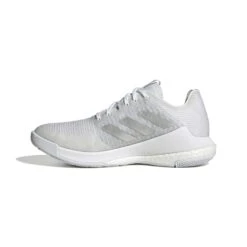 Chaussures Indoor Femme Adidas Crazyflight 29 Chaussures Indoor Femme Adidas Crazyflight -Basketball Produits Magasin adidas hr0635 5 footwear photography side medial center view white