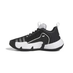Chaussures Indoor Enfant Adidas Trae Unlimited -Basketball Produits Magasin adidas ie2146 5 footwear photography side medial center view white