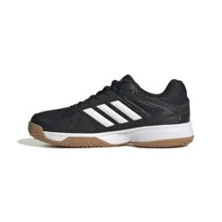 Chaussures Indoor Enfant Adidas Speedcourt -Basketball Produits Magasin adidas ie4295 5 footwear photography side medial center view white