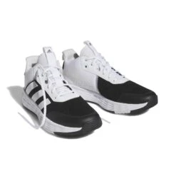 Chaussures Indoor Adidas Ownthegame 2.0 12 Chaussures Indoor Adidas Ownthegame 2.0 -Basketball Produits Magasin adidas if2689 6 footwear photography front lateral top view white