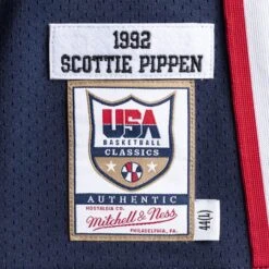 Mitchell & Ness Maillot Authentique Team USA Nba Scottie Pippen -Basketball Produits Magasin ajy4cp18001 usanavy92spi 2