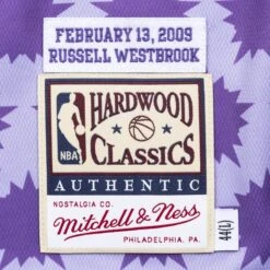 Mitchell & Ness Maillot Authentique Nba Russell Westbrook Rookie Game 2009 -Basketball Produits Magasin ajy4el18005 brtpurp09rws 2