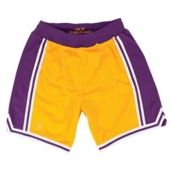 Mitchell & Ness Short Authentic Los Angeles Lakers -Basketball Produits Magasin ashrgs18121 lalltgd96 2
