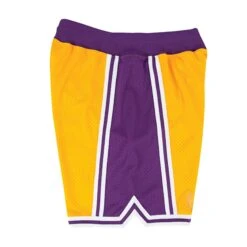 Mitchell & Ness Short Authentic Los Angeles Lakers -Basketball Produits Magasin ashrgs18121 lalltgd96 3