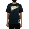 Mitchell & Ness T-shirt Golden State Warriors Mida -Basketball Produits Magasin bmtrbw19104 gswnavy 1