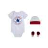 Ensemble Bonnet + Body + Chaussons Bébé Garçon Converse Classic CTP 1 Ensemble Bonnet + Body + Chaussons Bébé Garçon Converse Classic CTP -Basketball Produits Magasin converse mc0028 r4f