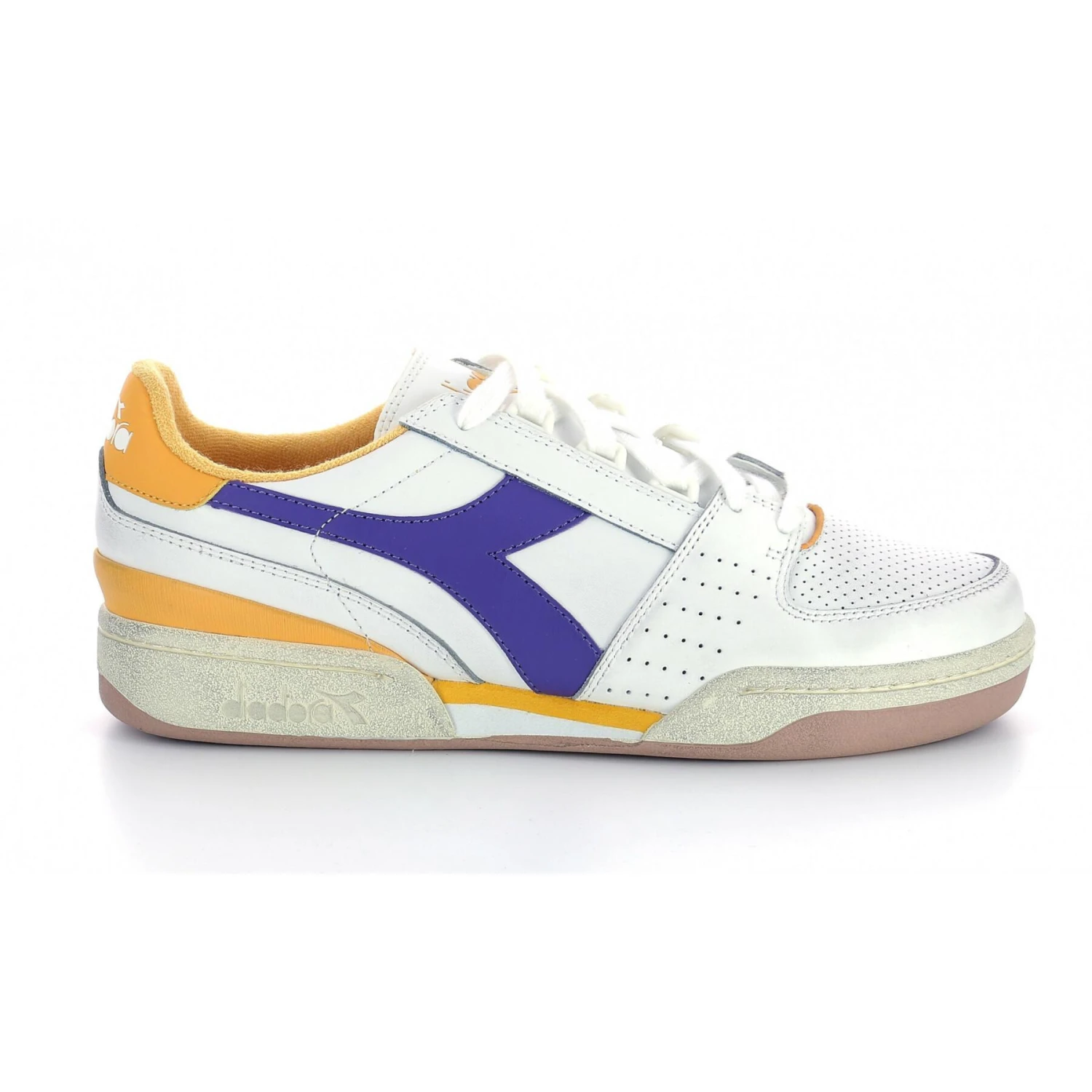 Baskets En Cuir Diadora Davis 3 Baskets En Cuir Diadora Davis