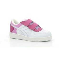 Baskets Enfant Diadora Magic Low Ps Pink -Basketball Produits Magasin diadora 929360 30 13 white 3