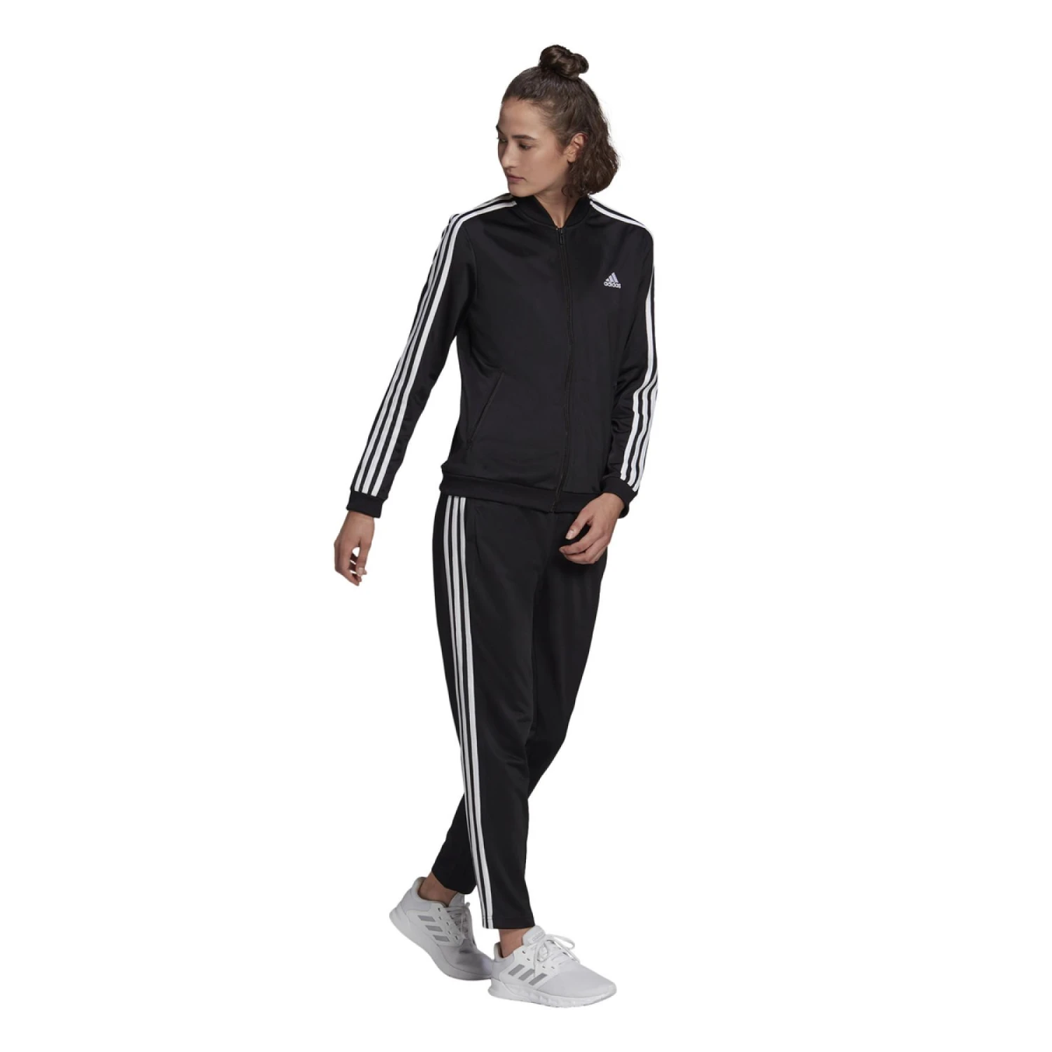 Survêtement Femme Adidas Essentials 3-Bandes 4 Survêtement Femme Adidas Essentials 3-Bandes – Image 2