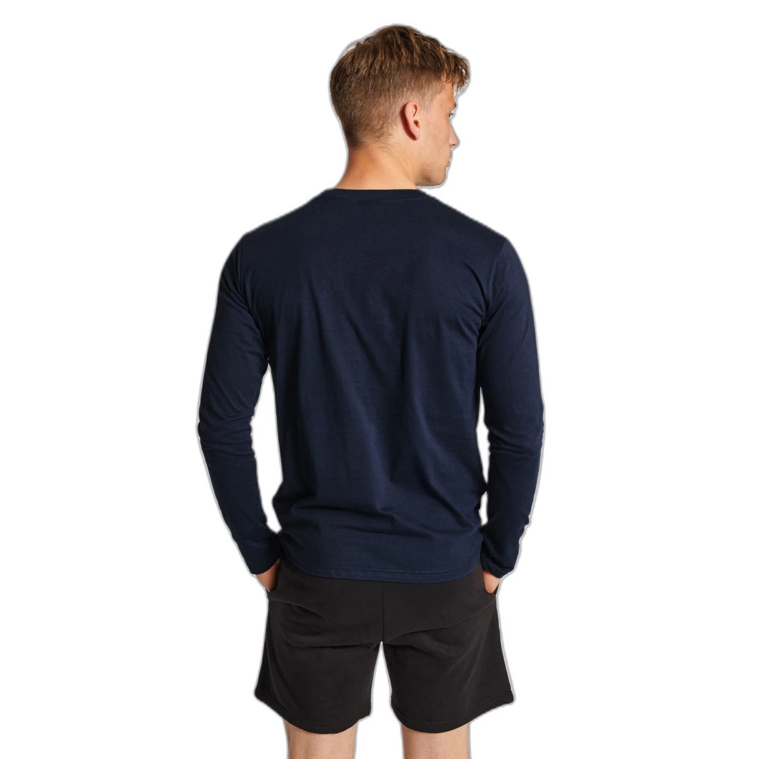 T-shirt Manches Longues Hummel Red Basic 7 T-shirt Manches Longues Hummel Red Basic – Image 5