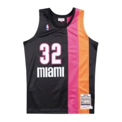 Mitchell & Ness Maillot Miami Heat NBA Authentic Alternate 05 Shaquille O'Neal