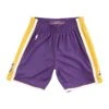 Mitchell & Ness Short Authentics Los Angeles Lakers NBA Road 08-09