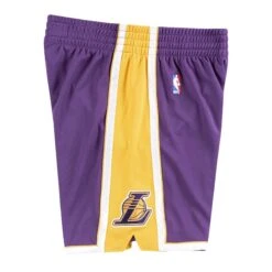 Mitchell & Ness Short Authentics Los Angeles Lakers NBA Road 08-09 9 Mitchell & Ness Short Authentics Los Angeles Lakers NBA Road 08-09 -Basketball Produits Magasin mitchell ness ashrgs18039 lalpurp08 3
