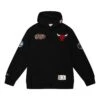 Mitchell & Ness Sweat à Capuche Chicago Bulls Hometown Fleece -Basketball Produits Magasin mitchell ness fphd4987 cbuyypppblck black 1