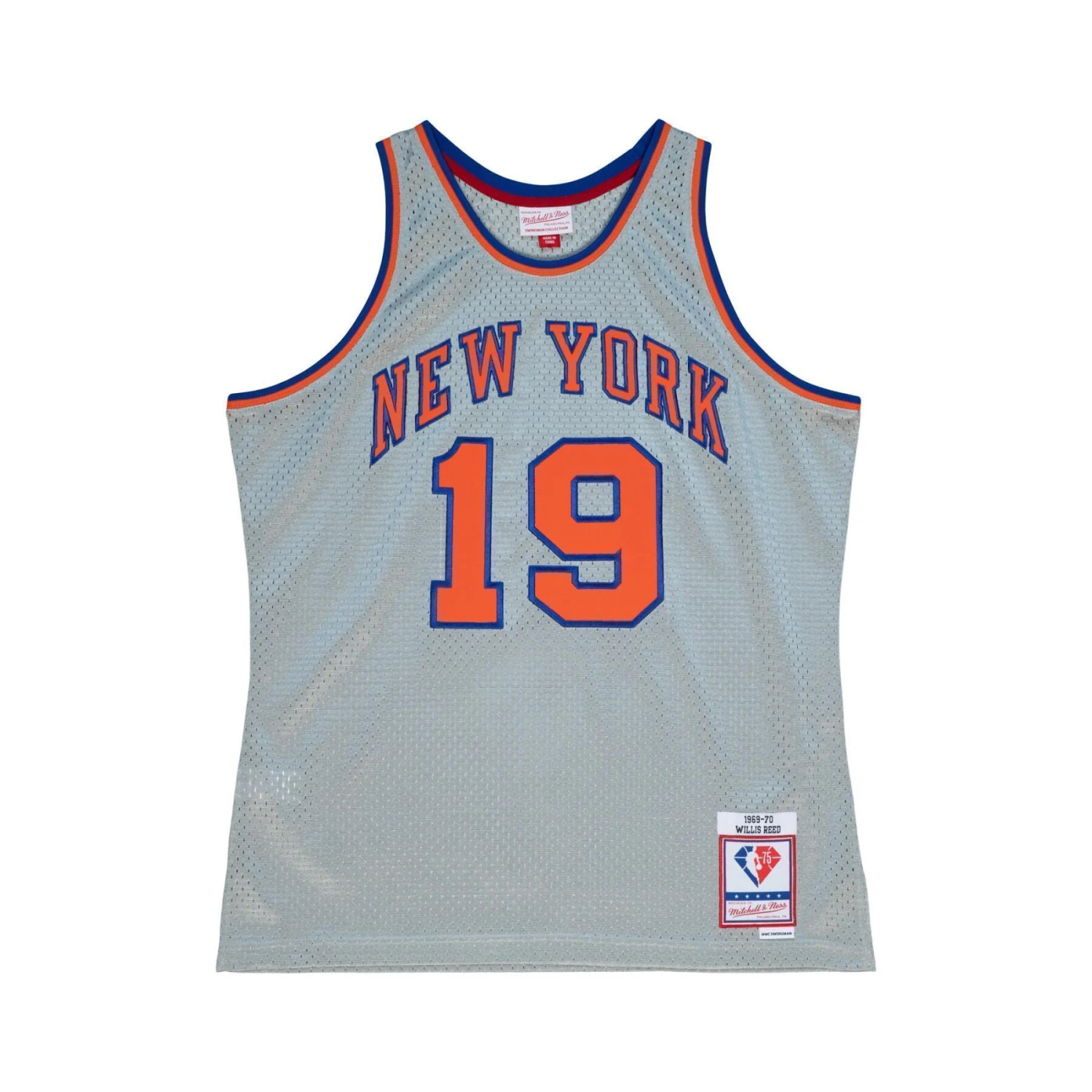 Mitchell & Ness Maillot New York Knicks 75th NBA 1969 3 Mitchell & Ness Maillot New York Knicks 75th NBA 1969
