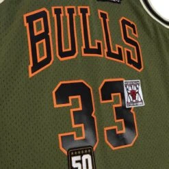 Mitchell & Ness Maillot Chicago Bulls NBA Flight Swingman 1997 Scottie Pippen -Basketball Produits Magasin mitchell ness smjy4847 cbu97spidkgn 2