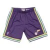 Mitchell & Ness Short Utah Jazz Swingman -Basketball Produits Magasin mitchell ness smshgs18257 ujapurp91 purple 1