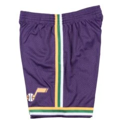 Mitchell & Ness Short Utah Jazz Swingman 8 Mitchell & Ness Short Utah Jazz Swingman -Basketball Produits Magasin mitchell ness smshgs18257 ujapurp91 purple 3