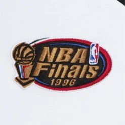 Mitchell & Ness Maillot Chicago Bulls Practice Day Button Front -Basketball Produits Magasin mitchell ness tbtf4994 cbuyypppwhit white 3