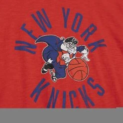 Mitchell & Ness T-shirt New York Knicks Legendary Slub -Basketball Produits Magasin mitchell ness tcrw5012 nykyyppporan orange 3