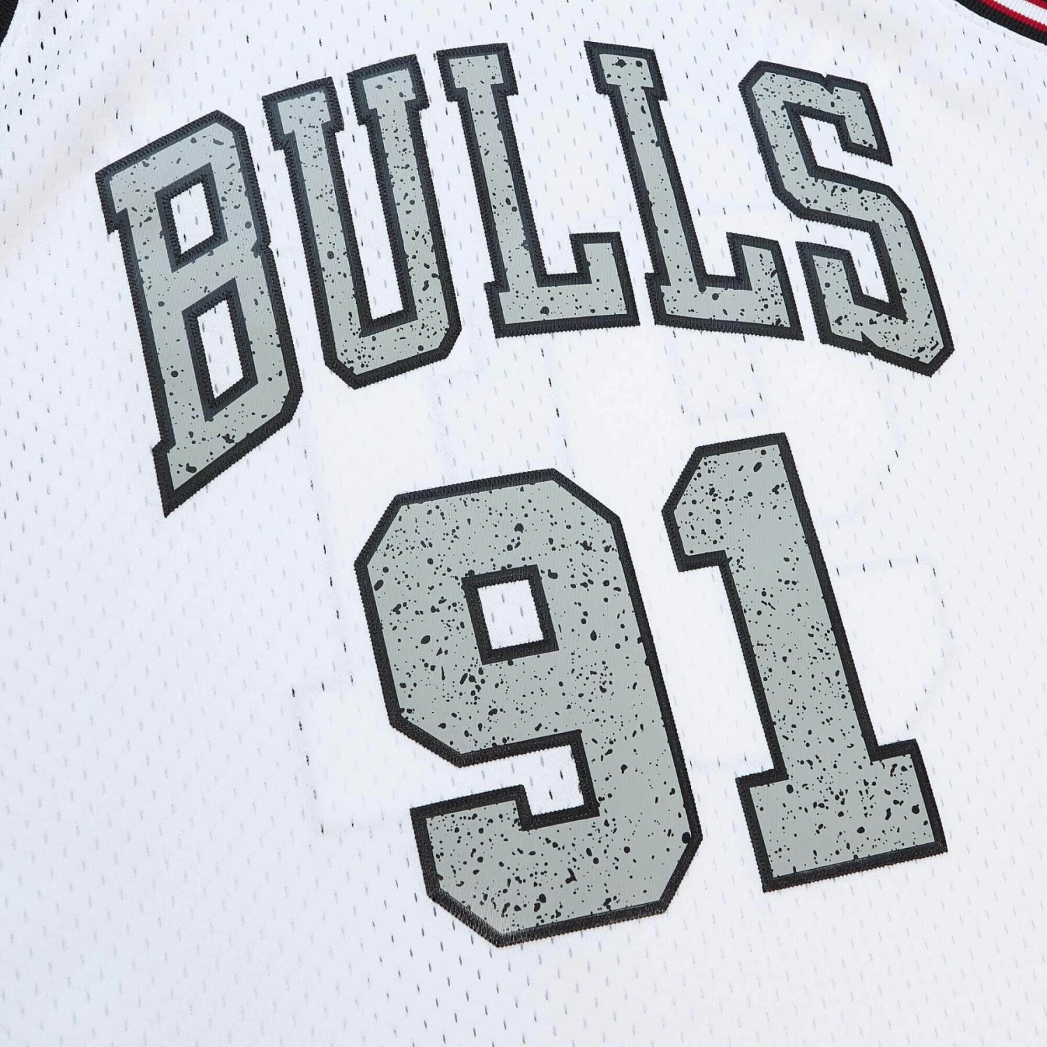 Mitchell & Ness Maillot Chicago Bulls NBA Cracked Cement Swingman 1997 Dennis Rodman 5 Mitchell & Ness Maillot Chicago Bulls NBA Cracked Cement Swingman 1997 Dennis Rodman – Image 3