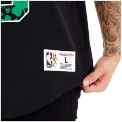 Mitchell & Ness Maillot Boston Celtics -Basketball Produits Magasin mitchell ness tmpl1183 bceyypppblck black 4