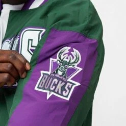 Mitchell & Ness Veste Milwaukee Bucks Nba Authentic 1996/97 -Basketball Produits Magasin mn nba 6056 96mbu milbuc grepur 2