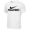 T-shirt Femme Nike Volleyball WM -Basketball Produits Magasin nike aps328 100 white black 1