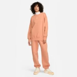 Sweatshirt Col Rond Oversize Femme Nike Phoenix Fleece -Basketball Produits Magasin nike dq5733 225 phsym004