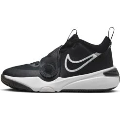 Chaussures De Basketball Enfant Nike Team Hustle D 11 -Basketball Produits Magasin nike dv8996 002 noir blanc white 3