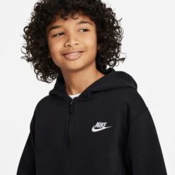 Survêtement Full Zip Enfant Nike Club Fleece -Basketball Produits Magasin nike fd3114 010 phsym002