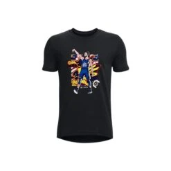T-shirt Garçon Under Armour Curry Multi Animated