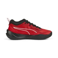 Chaussures Indoor Puma Rise -Basketball Produits Magasin puma 377572 01 black white 3