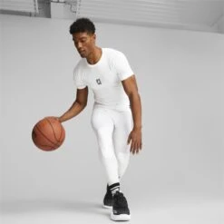 T-shirt Puma Hoops Team Baselayer -Basketball Produits Magasin puma 676631 02 3