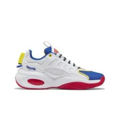 Chaussures Indoor Enfant Reebok Solution Mid -Basketball Produits Magasin reebok hp4387 4 footwear photography side medial center view white