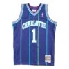 Mitchell & Ness Maillot Swingman Charlotte Hornets -Basketball Produits Magasin smjyac18007 chopurp94mbo 0
