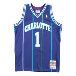 Mitchell & Ness Maillot Swingman Charlotte Hornets 11 Mitchell & Ness Maillot Swingman Charlotte Hornets -Basketball Produits Magasin smjyac18007 chopurp94mbo 3