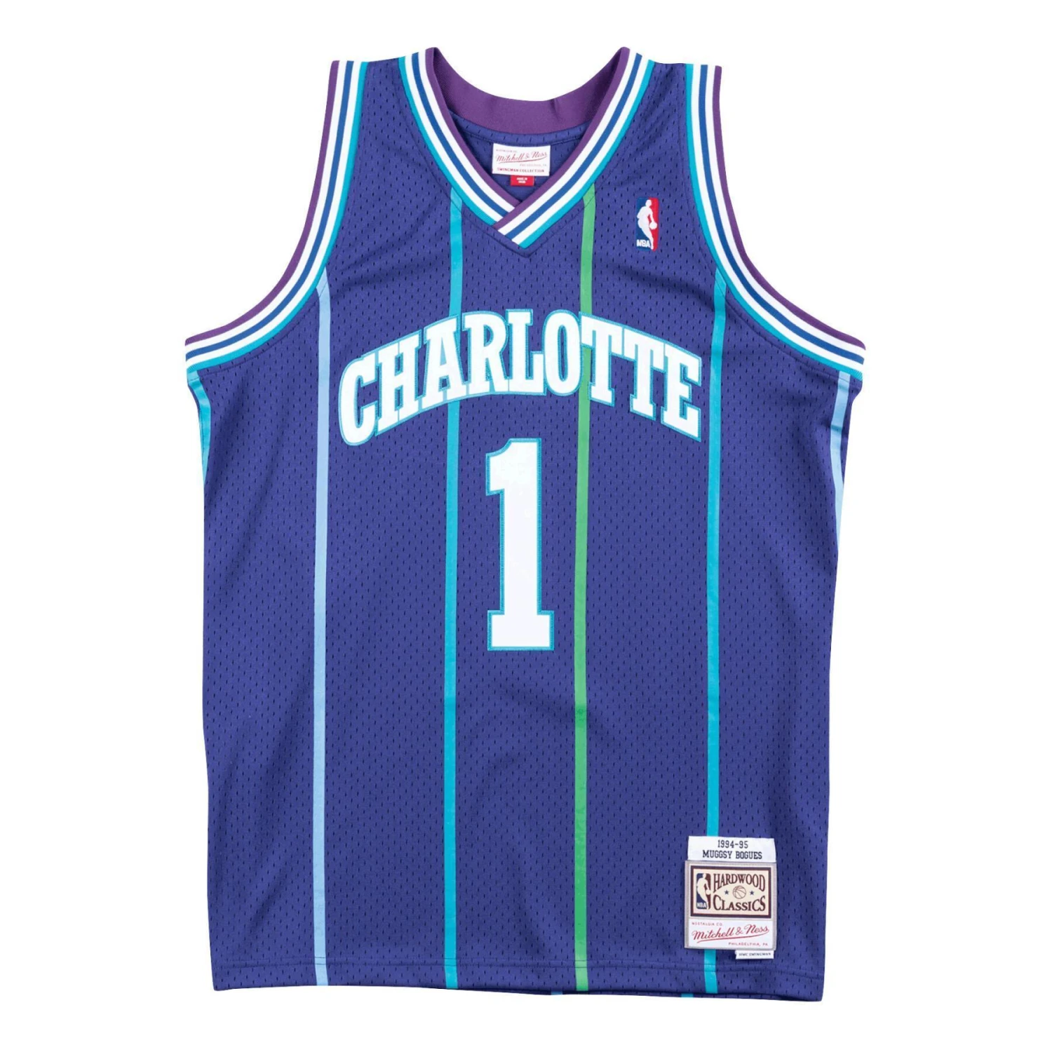 Mitchell & Ness Maillot Swingman Charlotte Hornets 6 Mitchell & Ness Maillot Swingman Charlotte Hornets – Image 4