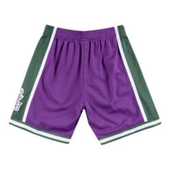 Mitchell & Ness Short Swingman Milwaukee Bucks -Basketball Produits Magasin smshgs18032 mbupurp00 5