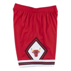 Mitchell & Ness Short Swingman Chicago Bulls -Basketball Produits Magasin smshgs18500 cbuscar75 3